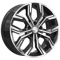 Литые диски АМИАТА (КЛ327) 7.000xR17 5x112 DIA66.6 ET45 алмаз для KGM Torres