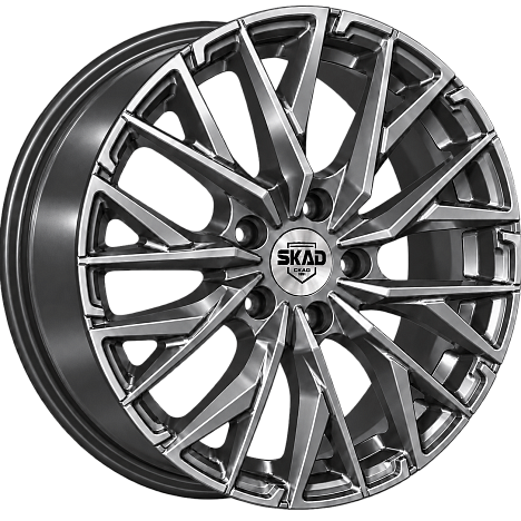 АТЕНОР (КЛ1221) 7.000xR18 5x114.3 DIA54.1 ET48 графит АТЕНОР (КЛ1221) 7.000xR18 5x114.3 DIA54.1 ET48 графит