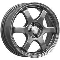 Литые диски КИОТО (КЛ249) 6.000xR15 4x100 DIA67.1 ET38 графит для Vortex Corda