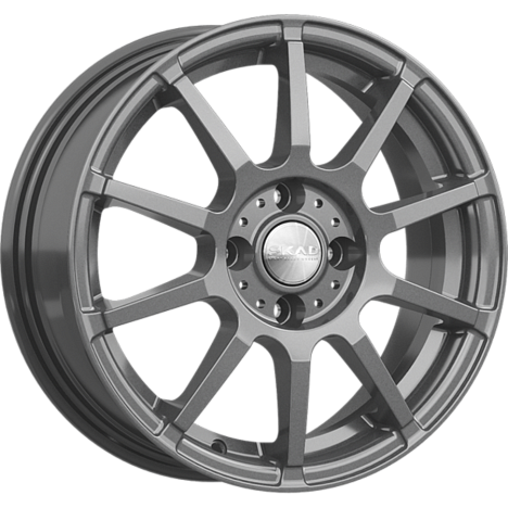 АКИТА (КЛ285) 6.000xR15 4x100 DIA60.1 ET40 графит АКИТА (КЛ285) 6.000xR15 4x100 DIA60.1 ET40 графит