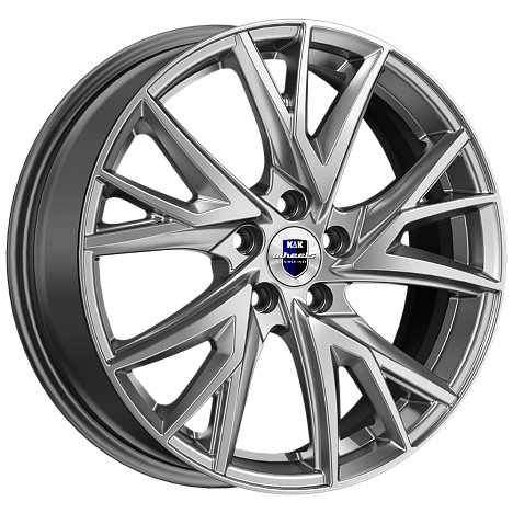 Кайлас (КС1054) 6.500xR18 5x114.3 DIA66.1 ET45 дарк платинум