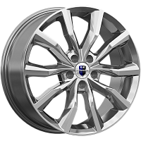 Литые диски Портер (КС906) 7.500xR18 5x100 DIA57.1 ET38 дарк платинум