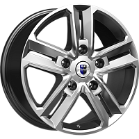 Литые диски Backfire (КС763М) 8.000xR18 5x114.3 DIA66.1 ET50 дарк платинум для Renault Литые диски Backfire (КС763М) 8.000xR18 5x114.3 DIA66.1 ET50 дарк платинум для Renault