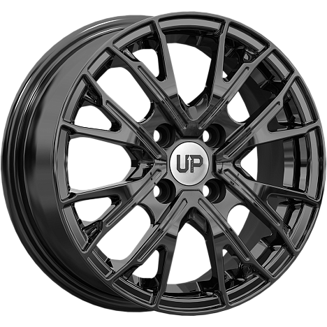 Up127 (КС1088) 5.500xR14 4x114.3 DIA67.1 ET38 New Black Up127 (КС1088) 5.500xR14 4x114.3 DIA67.1 ET38 New Black
