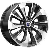 Литые диски Авиор (КС936) 7.000xR17 5x114.3 DIA67.1 ET45 алмаз черный для Hongqi H5