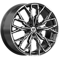 Литые диски Элерон (КС1168) 9.000xR20 5x120 DIA66.1 ET30 алмаз черный для Seres