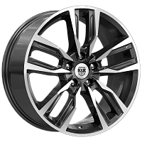 Литые диски Борэй (КС901) 8.000xR18 5x112 DIA66.6 ET35 алмаз черный Литые диски Борэй (КС901) 8.000xR18 5x112 DIA66.6 ET35 алмаз черный