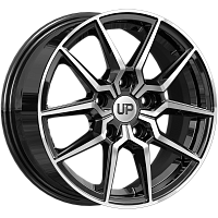 Литые диски Up117 (КС1049) 6.500xR15 5x100 DIA67.1 ET45 New Diamond Литые диски Up117 (КС1049) 6.500xR15 5x100 DIA67.1 ET45 New Diamond