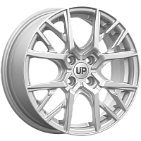 Литые диски Up124 (КС1104) 6.500xR16 4x100 DIA54.1 ET49 Silver Classic