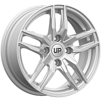 Литые диски Up125 (КС1101) 6.000xR15 4x100 DIA67.1 ET30 Silver Classic для Volkswagen Lupo