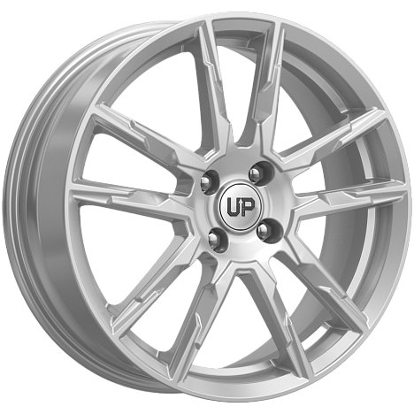 Up107 (КС993) 6.500xR17 4x100 DIA60.1 ET41 Silver Classic
