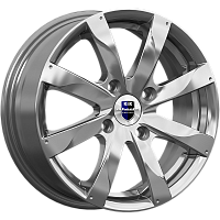 Литые диски Джемини (КС617) 6.000xR15 4x100 DIA67.1 ET38 дарк платинум