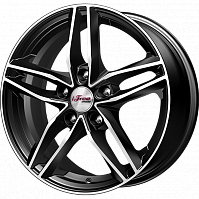 Литые диски Moskva (КС689) 6.500xR16 5x112 DIA57.1 ET46 Блэк Джек для Volkswagen Golf