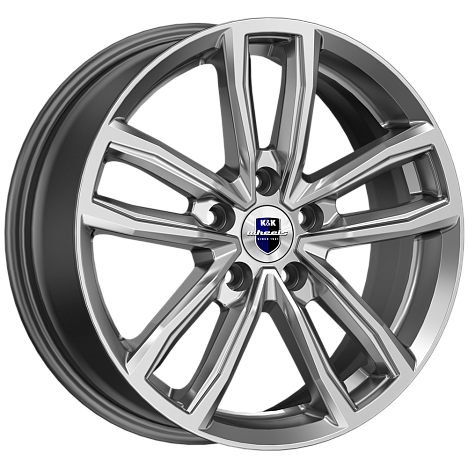 Каланг (КС1086) 6.500xR17 5x114.3 DIA66.1 ET45 дарк платинум