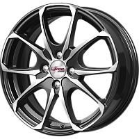 Литые диски Такеши (КС877) 6.000xR16 4x100 DIA67.1 ET40 Блэк Джек Литые диски Такеши (КС877) 6.000xR16 4x100 DIA67.1 ET40 Блэк Джек