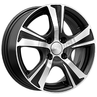 Литые диски КРИТ (КЛ241) 5.500xR14 4x100 DIA67.1 ET38 алмаз для Chery Amulet