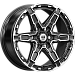 Дистрикт (КС1159) 8.000xR18 6x139.7 DIA106.1 ET30 алмаз черный