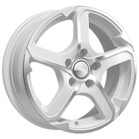 Литые диски АЛЛИГАТОР (КЛ132) 6.000xR15 5x100 DIA57.1 ET40 алмаз-белый для Volkswagen Polo