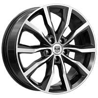 Литые диски Портер (КС906) 7.500xR18 5x110 DIA67.1 ET40 алмаз черный для Opel Vectra Cc Литые диски Портер (КС906) 7.500xR18 5x110 DIA67.1 ET40 алмаз черный для Opel Vectra Cc