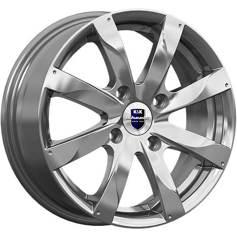 Джемини (КС480) 5.500xR14 4x98 DIA58.5 ET40 дарк платинум