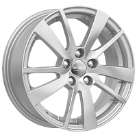 Литые диски КС876 (15_Rapid NH FL) (КС876) 6.000xR15 5x100 DIA57.1 ET38 сильвер для Skoda Rapid