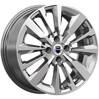Литые диски Эрман (КС997) 6.500xR16 4x100 DIA60.1 ET37 дарк платинум для Lada Xray Cross Литые диски Эрман (КС997) 6.500xR16 4x100 DIA60.1 ET37 дарк платинум для Lada Xray Cross