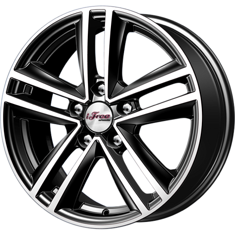 Катар (КС885) 6.500xR16 5x100 DIA67.1 ET40 Блэк Джек Катар (КС885) 6.500xR16 5x100 DIA67.1 ET40 Блэк Джек