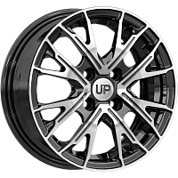 Литые диски Up127 (КС1088) 5.500xR14 4x100 DIA60.1 ET43 New Diamond для Renault Logan