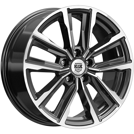 Лацио (КС964) 7.500xR17 5x110 DIA67.1 ET38 алмаз черный