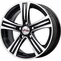 Литые диски S.U. (КС691) 6.000xR15 5x114.3 DIA67.1 ET45 Блэк Джек