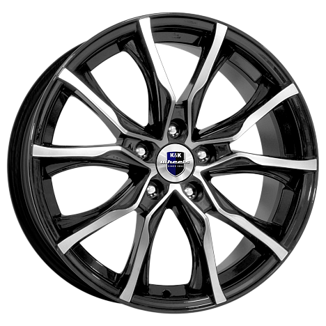 Твист (КС697М) 7.500xR17 5x114.3 DIA67.1 ET35 алмаз черный Твист (КС697М) 7.500xR17 5x114.3 DIA67.1 ET35 алмаз черный