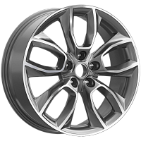 Литые диски КР001 (18_Haval Dargo) (КР001) 7.000xR18 5x114.3 DIA66.6 ET40 Diamond gloss graphite