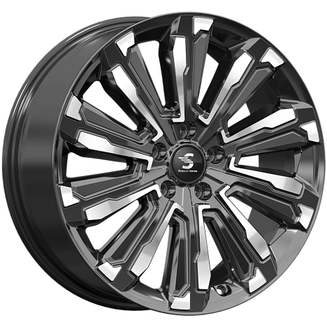 HUMBER (КР1061) 8.000xR20 5x112 DIA66.6 ET43 Diamond Black Gris HUMBER (КР1061) 8.000xR20 5x112 DIA66.6 ET43 Diamond Black Gris