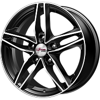 Литые диски Moskva (КС689) 6.500xR16 5x100 DIA67.1 ET40 Блэк Джек для Lexus Ct