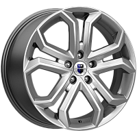 Литые диски Пандора (КС466) 8.500xR19 5x127 DIA71.6 ET56.4 дарк платинум