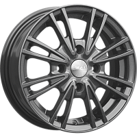 Литые диски ПАНТЕРА (КЛ129) 5.500xR14 4x100 DIA54.1 ET45 графит Литые диски ПАНТЕРА (КЛ129) 5.500xR14 4x100 DIA54.1 ET45 графит