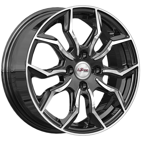Бохо (КС1037) 6.000xR15 4x98 DIA58.5 ET33 Блэк Джек