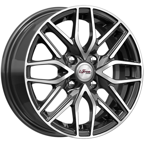 Кайкос (КС1001) 5.500xR14 4x100 DIA67.1 ET40 Блэк Джек Кайкос (КС1001) 5.500xR14 4x100 DIA67.1 ET40 Блэк Джек