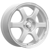 Литые диски КИОТО (КЛ249) 6.000xR15 4x100 DIA67.1 ET45 алмаз-белый для Honda Insight Литые диски КИОТО (КЛ249) 6.000xR15 4x100 DIA67.1 ET45 алмаз-белый для Honda Insight