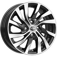 Литые диски КС882 (ZV 15_Logan II) (КС882) 6.000xR15 4x100 DIA60.1 ET40 алмаз черный для Renault Logan