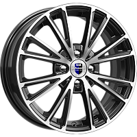 Литые диски Меандр (КС879) 6.000xR16 4x108 DIA63.35 ET47.5 алмаз черный SK для Ford Mondeo