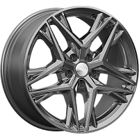 Литые диски Челси (КЛ1100) 8.000xR18 5x112 DIA66.6 ET43 графит для KGM Torres