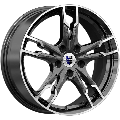 Солар-оригинал (КС875) (КС875) 7.000xR17 5x112 DIA57.1 ET49 алмаз черный SK