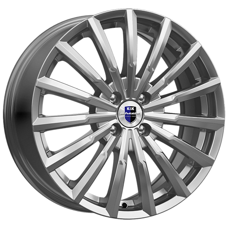 Акцент (КС641) 5.500xR14 4x98 DIA58.5 ET40 дарк платинум Акцент (КС641) 5.500xR14 4x98 DIA58.5 ET40 дарк платинум