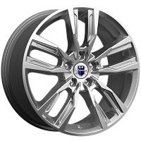 Литые диски Борэй (КС901) 8.000xR18 5x112 DIA66.6 ET35 дарк платинум для Mercedes-Benz C-Class Sport Coupe