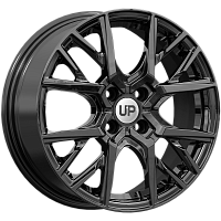 Литые диски Up124 (КС1104) 6.500xR16 4x114.3 DIA67.1 ET43 New Black для Honda Accord Coupe
