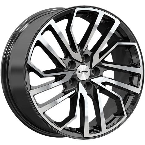 R-line (КС1235) 7.500xR18 5x110 DIA67.1 ET40 алмаз черный R-line (КС1235) 7.500xR18 5x110 DIA67.1 ET40 алмаз черный