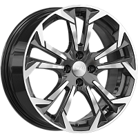 Литые диски ДУНАЙ (КЛ364) 7.000xR17 4x100 DIA60.1 ET43 алмаз для Lada Vesta Sw Cross