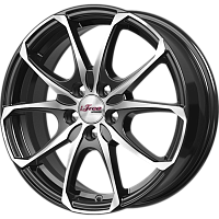 Литые диски Такеши (КС877) 6.000xR16 5x100 DIA67.1 ET35 Блэк Джек Литые диски Такеши (КС877) 6.000xR16 5x100 DIA67.1 ET35 Блэк Джек