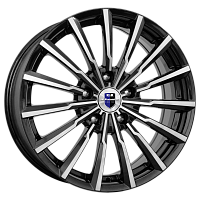 Литые диски Акцент-оригинал (КС562) (КС562) 7.000xR17 5x108 DIA60.1 ET45 алмаз черный для Renault Grand Scenic